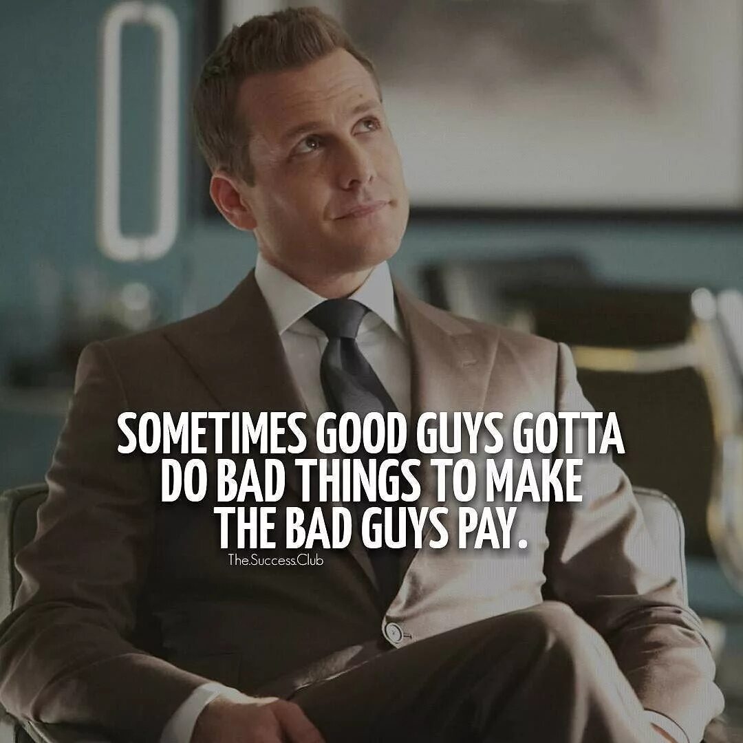 Does bad things guy
