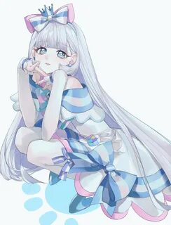 1girl solo long hair looking at viewer blue eyes simple background long sle...