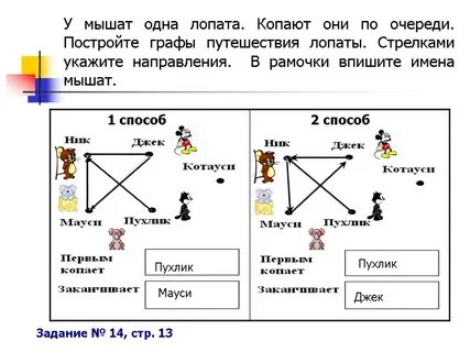 Впишите в рамочки