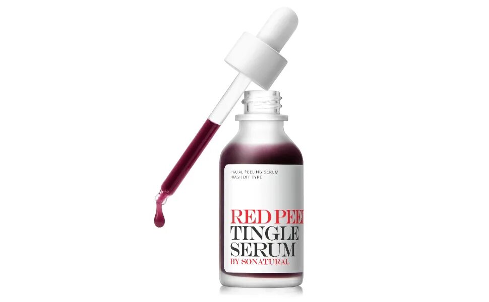 Natural peeling. So'natural Red Peel Tingle Serum 35 ml. So natural Red Peel Tingle Serum пробник. Сыворотка Red Peel Tingle. So natural Red Peel Tingle Serum.