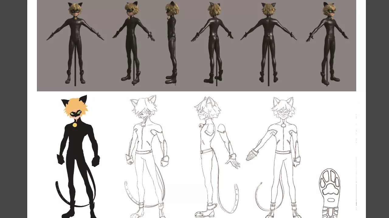 Miraculous shadybug and claw