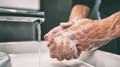 Dry hand wash