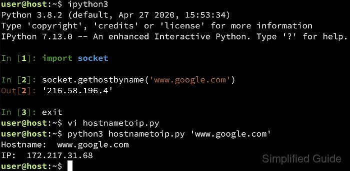 Python socket lib. Python socket lib
