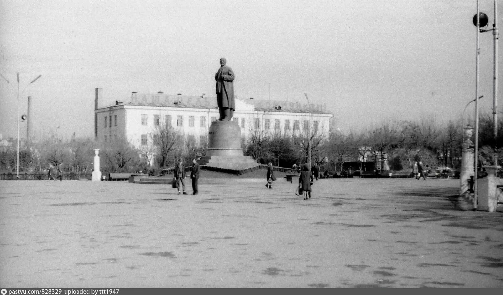 Площадь Ленина - Retro photos