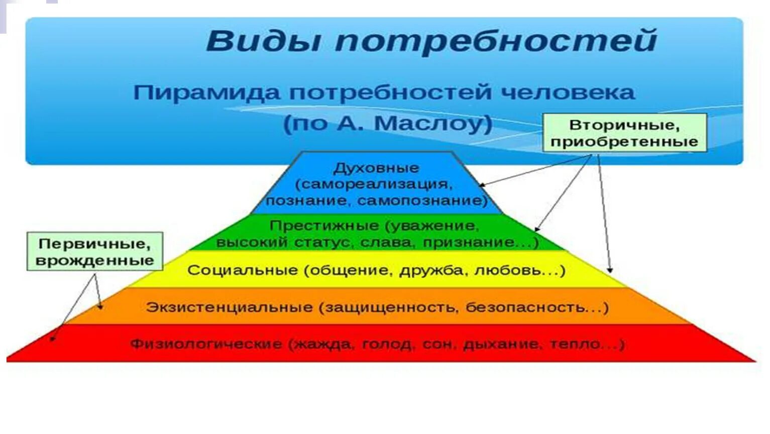 Виды потребностей. Виды потребностей человека. Влды протреьностей. Виды потребностей человека таблица.