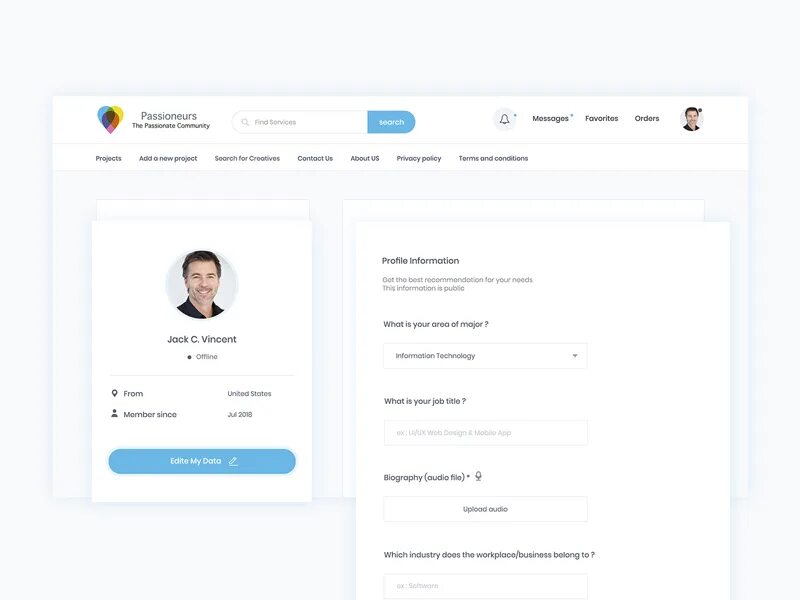 Client profile ru
