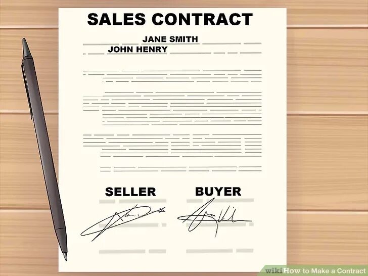 The contract has been signed