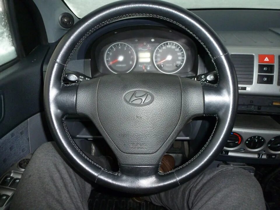 Перетяжка руля - Hyundai Getz, 1,4 л, 2008 года стайлинг DRIVE2