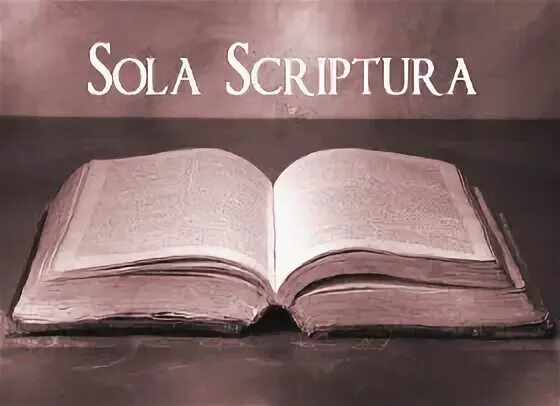 Sola scriptura. Символ протестантизма sola scriptura. принты sola scriptura.