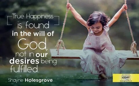 I will be happy