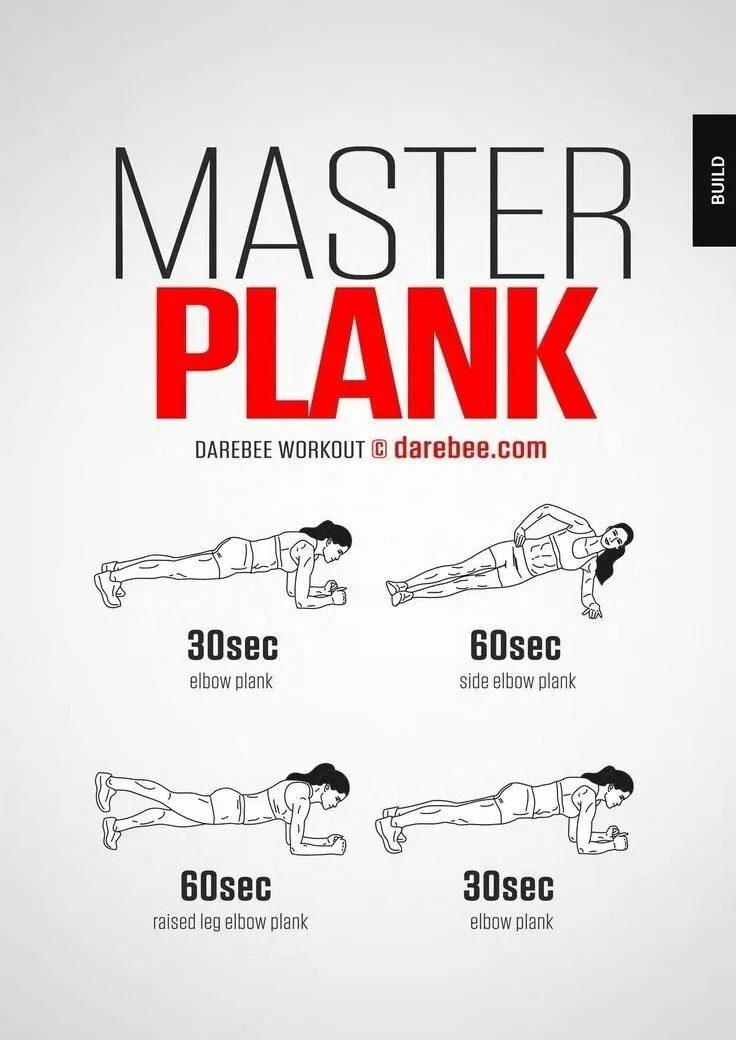 DAREBEE Plank. Планка воркаут. ABS Workout Plank. Кардио упражнения на пресс. Workout master