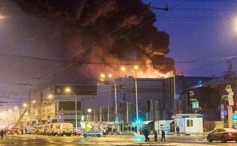 Причины пожара в зимней вишне кемерово