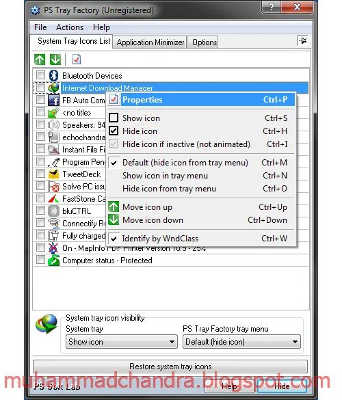 Ps tray factory. System tray. system tray icon. опера меню system tray.