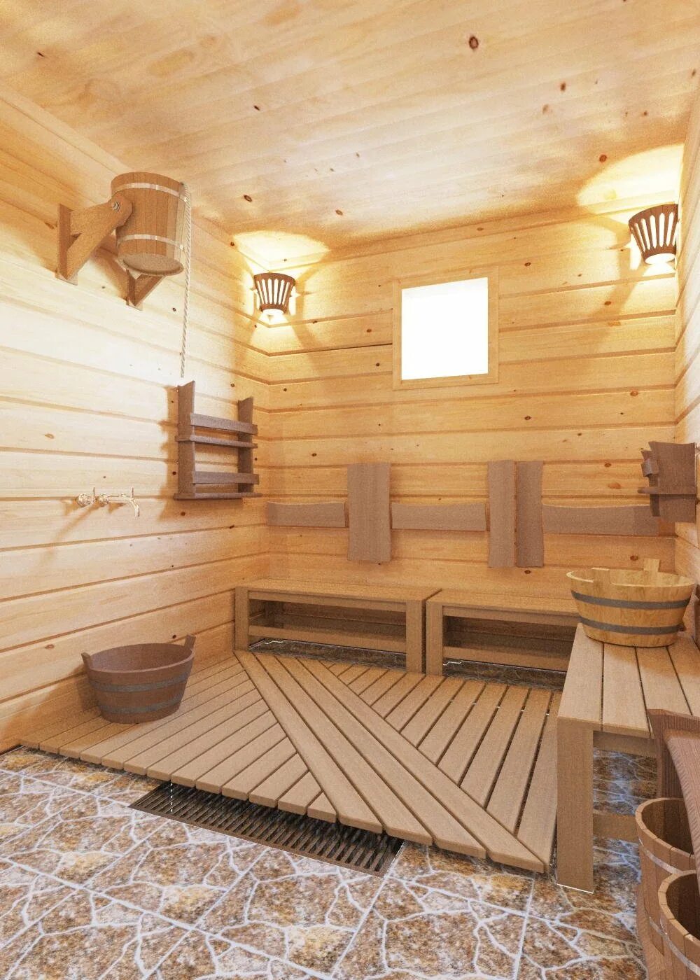 Поставить предбанник