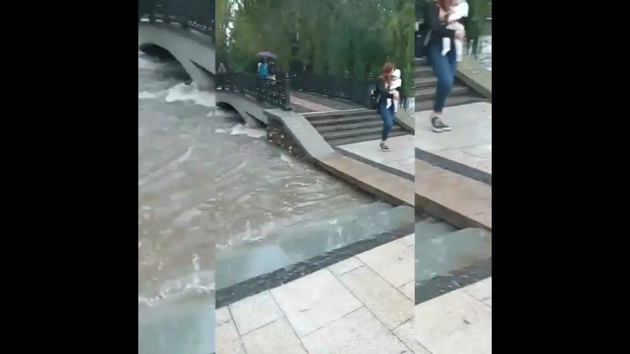 Вышла из берегов в следствии. Салгир наводнение. салгир вышел из берегов симферополь. симферополь салгир дождь. салгир симферополь 2025.
