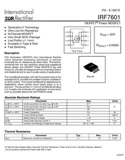 Datasheet pdf