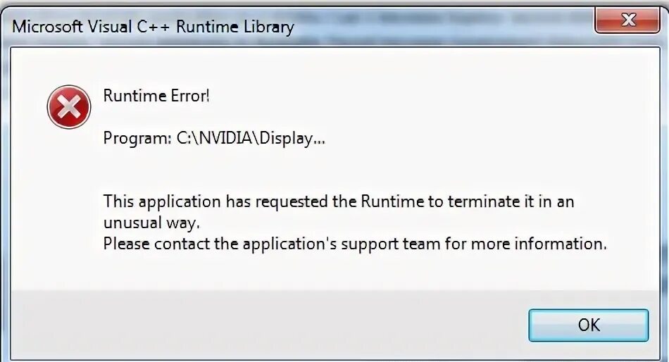 Libs error