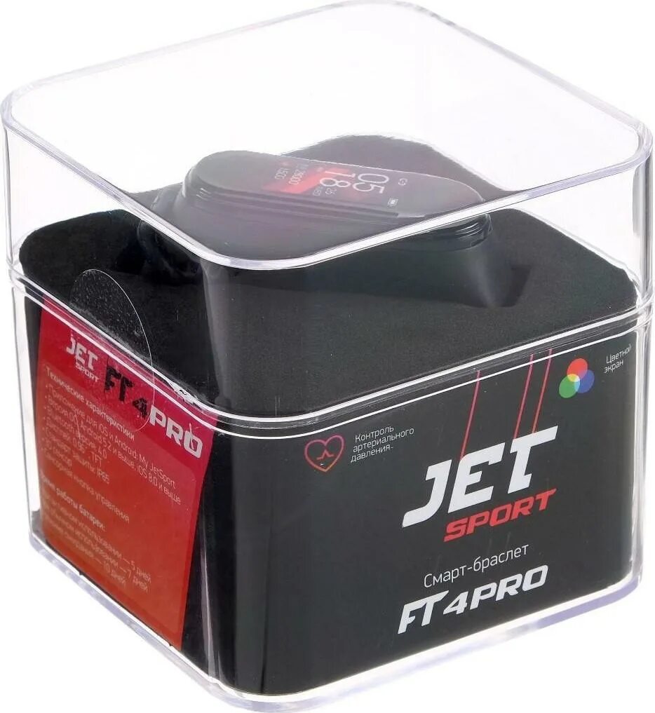 Jet sport pro. Jet Sport ft-4pro. Jet Sport ft4. Фитнес браслет ft4. Jet ft4 Pro зарядка.