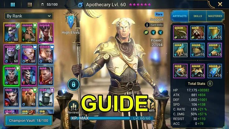 HOW TO BUILD APOTHECARY - RAID: Shadow Legends Raid, Raid: shadow legends, Apoth