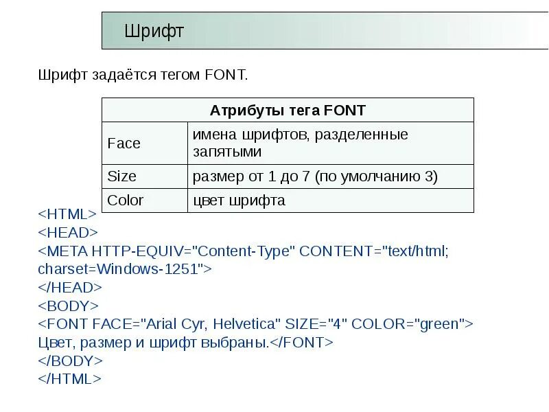 Атрибуты тега font. Теги и атрибуты html. Параметры тегов html. Тег размера шрифта в html. Перечислите теги