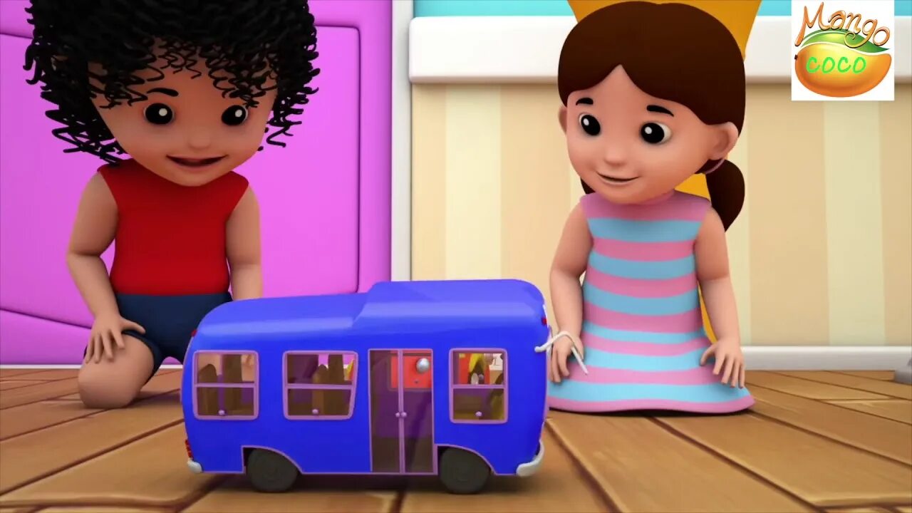 Round and round train. The Wheels on the Bus. Bob the Train - Nursery Rhymes & cartoons for Kids. Little Baby Bum Wheels on the Bus. Wheels go Round.