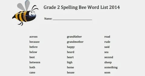 2 spell the words