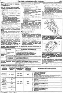 Давление в автоматической коробке