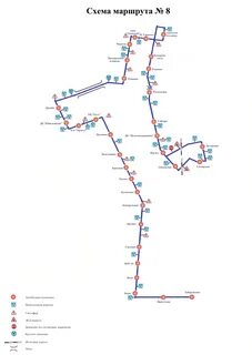 Маршрут номер 9 остановки