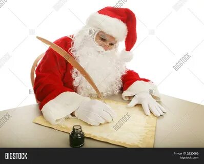 Projenizin bütçesine uygun fiyatlı, yüksek kaliteli Santa sitting his desk ...