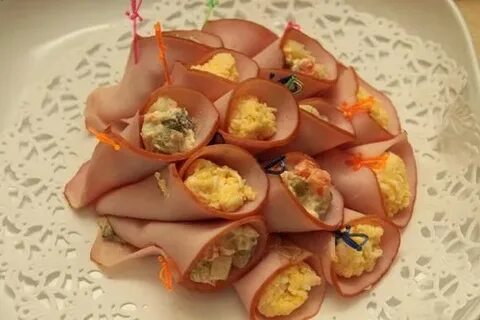 Завернуть ветчину