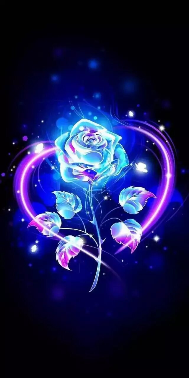 Неоновые цветы картинки. Glowing rose. Разноцветные розы. Red glowing neon. Синие цветы арт.