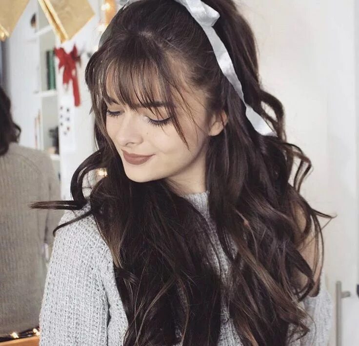 New Hairstyles for Long Hair with Bangs that Will Surprise You Long hair with ba