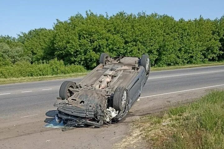 Дтп курск фото Под Курском в массовом ДТП пострадали два человека МК Черноземье