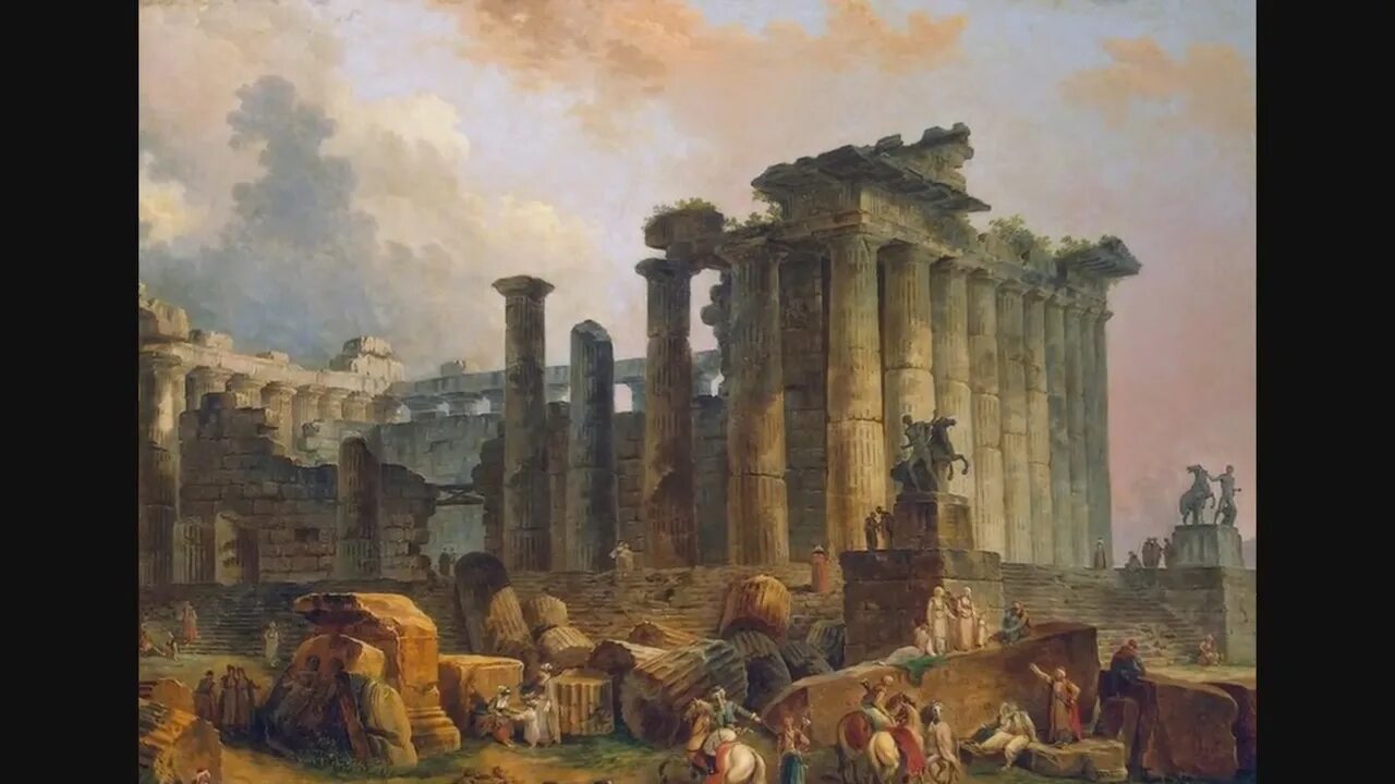 Юбер Робер античный храм. Юбер Робер (Hubert Robert, 1733-1808). История древнего Рима. Население древней Италии: условия жизни и занятия.. Древний рим иллюстрации 5