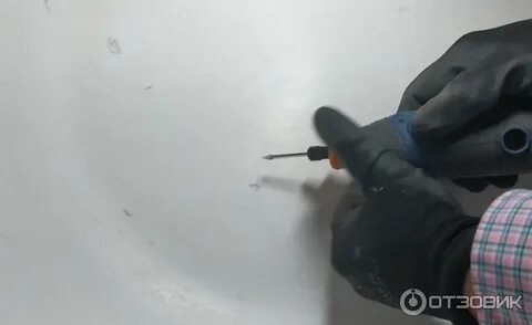 Как заклеить акриловую