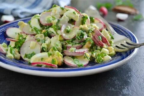Салат с картошкой простой рецепт