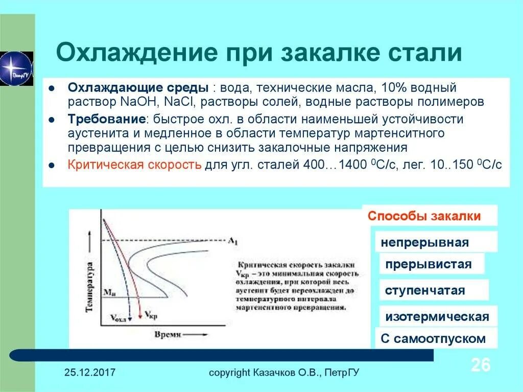 Среда охлаждения сталей при закалке. Скорость охлаждения стали при закалке. Охлаждение при закалке. Что такое охлаждающая среда при закалке?.