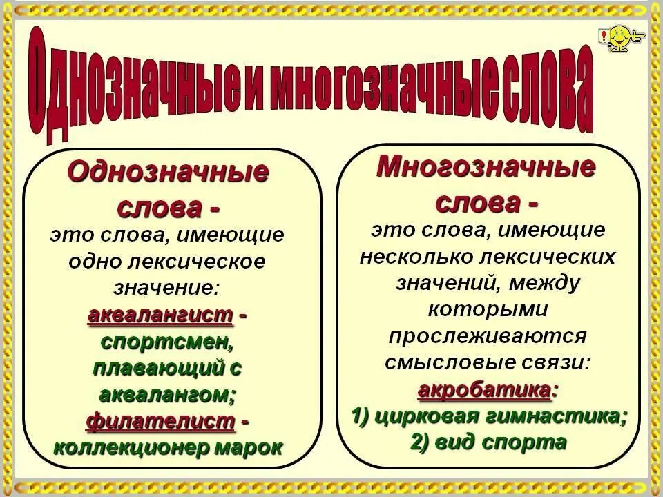 Запишите три многозначных слова. Однозначные слова и многозначные слова. Однозначное или многозначное слово. Лексика однозначные и многозначные слова. Однозначные и многозначные слова примеры.