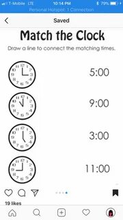 Match the time