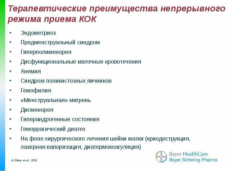 Прием кок риски. Гиперполименорея. преимущества гормональной контрацепции. режимы приема кок. толщина эндометрия при приеме кок.