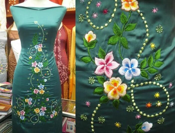 Ручная вышивка на одежде. Изделия с вышивкой лентами. Пальто с вышивкой. Декоративная отделка одежды. Вышивка на одежде.