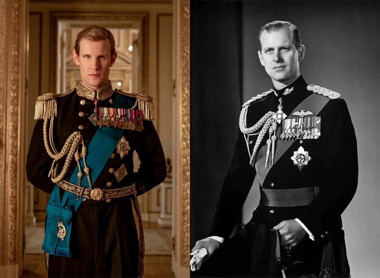 The Crown Prince Philip. Мэтт Смит корона.