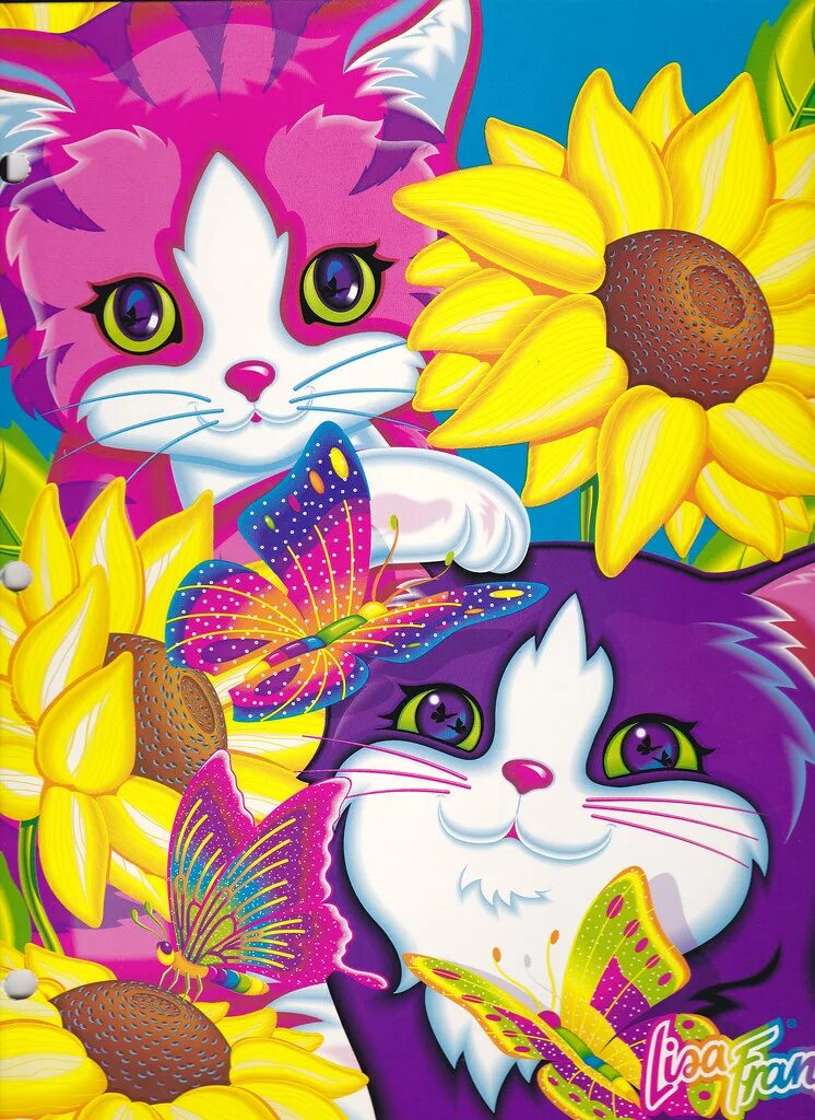 Lisa frank. Lisa Frank Art. Lisa Frank картины. Школьный дневник Радужная кошка.