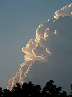 Кучево дождевая облачность