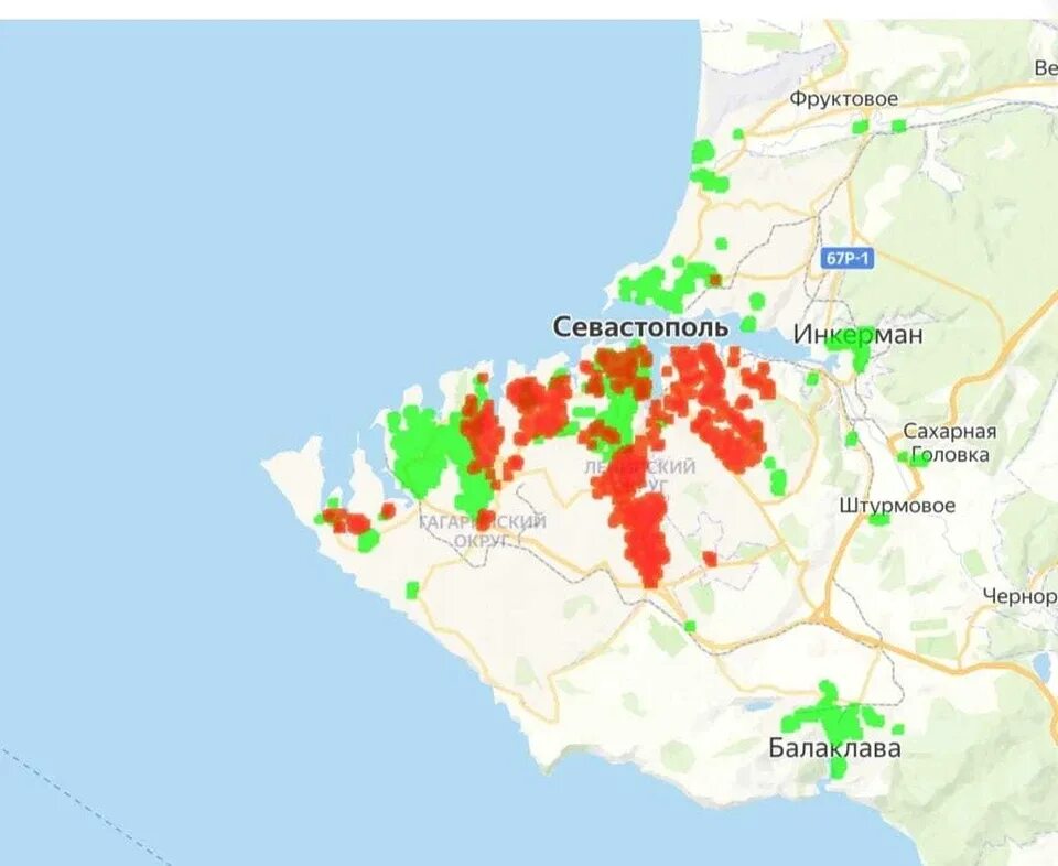 Районы Севастополя на карте. Карта Севастополя по районам. Карта Севастополя по районам города. Карта покрытия интернет Севастополь. Севастополь свет есть