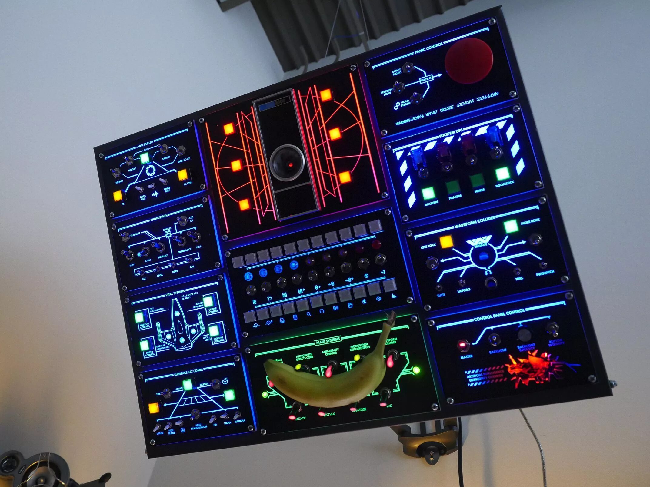 Controller panel