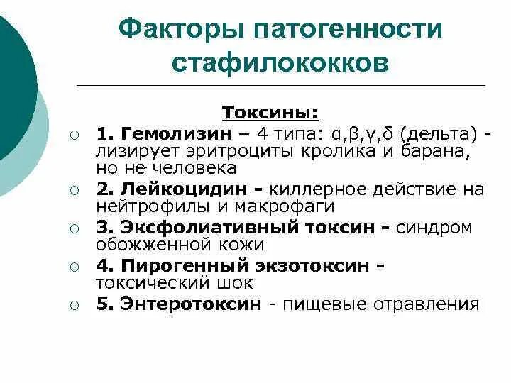 Токсины патогенности. Факторы патогенности стафилококков. Стафилококки факторы патогенности микробиология. Укажите факторы патогенности стафилококков. Staphylococcus aureus факторы патогенности.