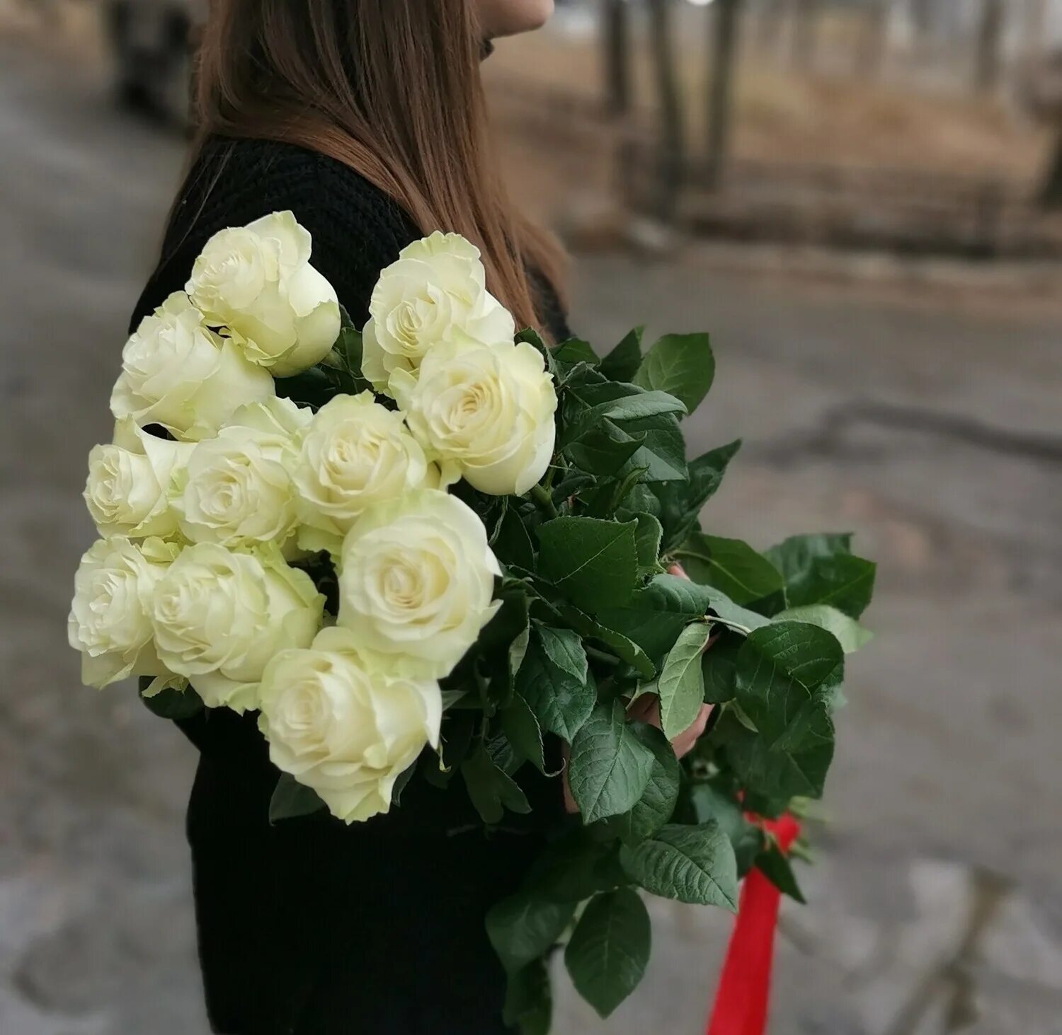 Букет 70 роз. Букет высоких роз. Белые розы на длинной ножке. 11 Белых роз. 15 Белых роз (70 см.).