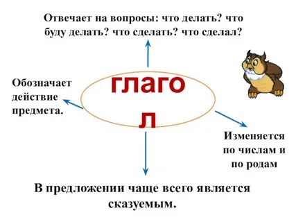 Роль глаголов в русском языке