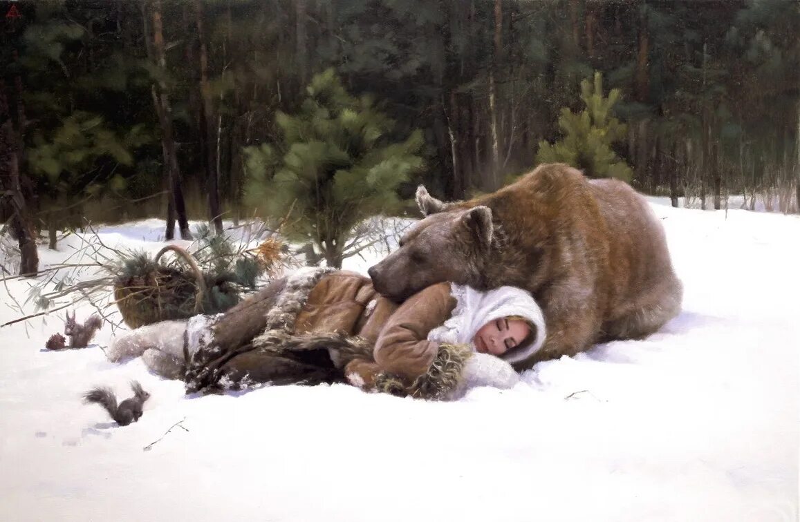 Сон медведь зимой. Фотосессия с медведем. медведь спит. медведь зимой в лесу. медведь спит с девушкой.